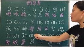 韵母视频教学,轻松掌握拼音韵母技巧