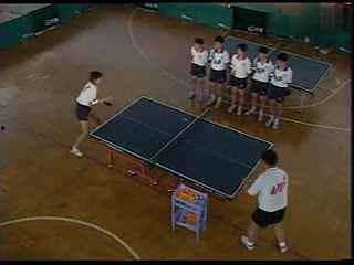 乒乓球直拍削球教学视频